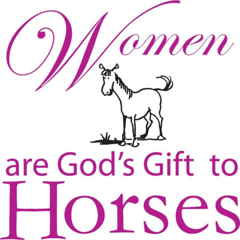 Sound Equine Tee Gods Gift To Horses XL Wht
