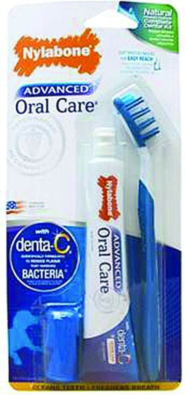 Nylabone Advanced Oral Care Natural Dental Kit
