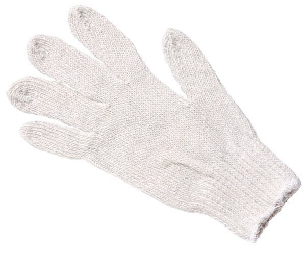 Tough1 Premium Poly Cotton Ropers Gloves Mens Brn