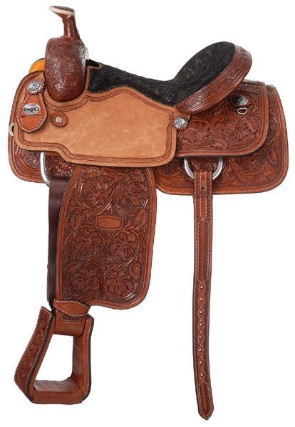 Silver Royal Rising Star Calf Roper Saddle Pkg