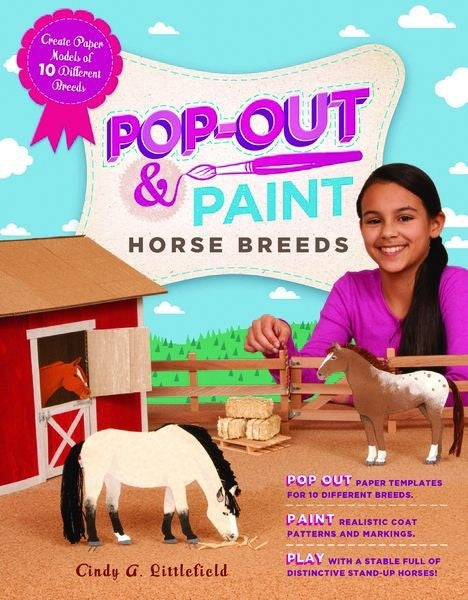 Pop-Out And Paint Horse BreedsBk/Wh