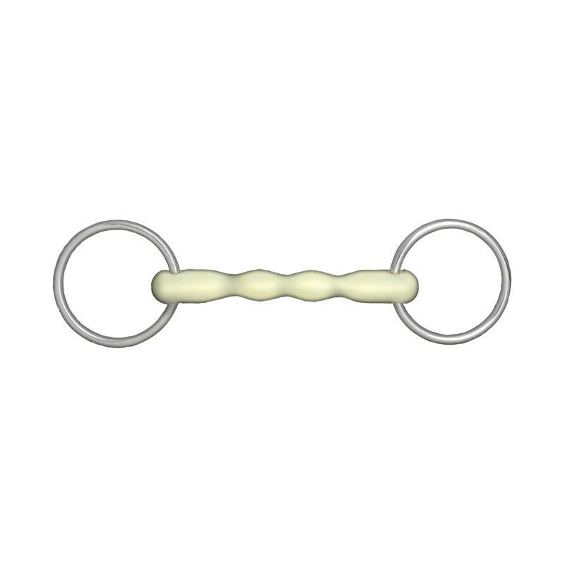 Horze Apple Flavor Mullen Loose Ring Snaffle Bit