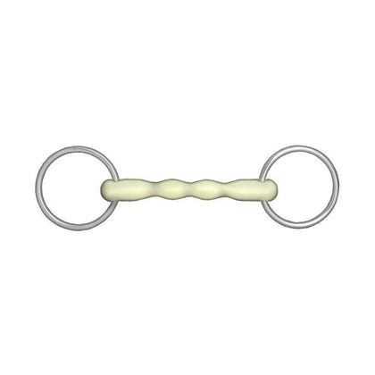 Horze Apple Flavor Mullen Loose Ring Snaffle Bit