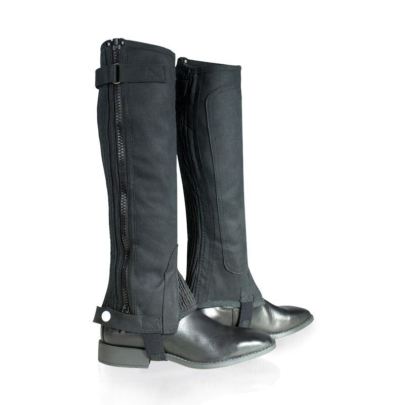 HorZe Amara Chaps With Rib Jr LG Black