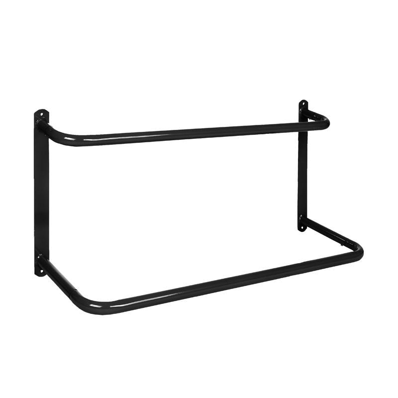 HorZe Blanket Rack - 2 Level Silver