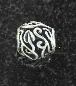 Joppa Silver Leaf Bead