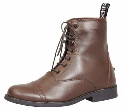 Tuffrider Ladies Baroque Laced Paddock Boot 10 Br