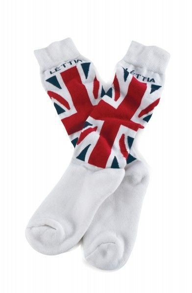 Lettia Adult Bamboo Boot Socks Union Jack