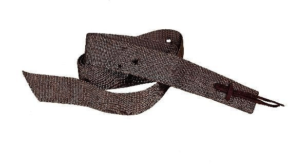 Tory Nylon Tie Strap 1 3/4in x 6FT Blk/Gry