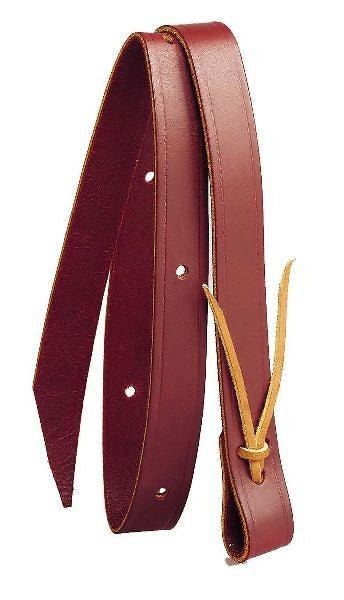 Tory Pony Leather Tie Strap Pony Blk/Gry