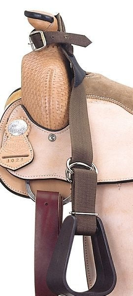 Tory Kiddy-Up Saddle Adjuster Stirrups Brown
