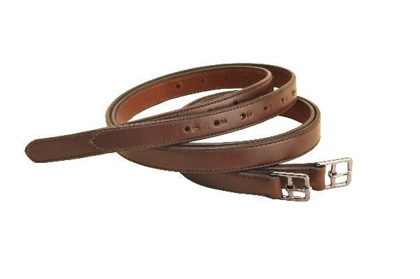Tory Deluxe Lined Stirrup Leather Black