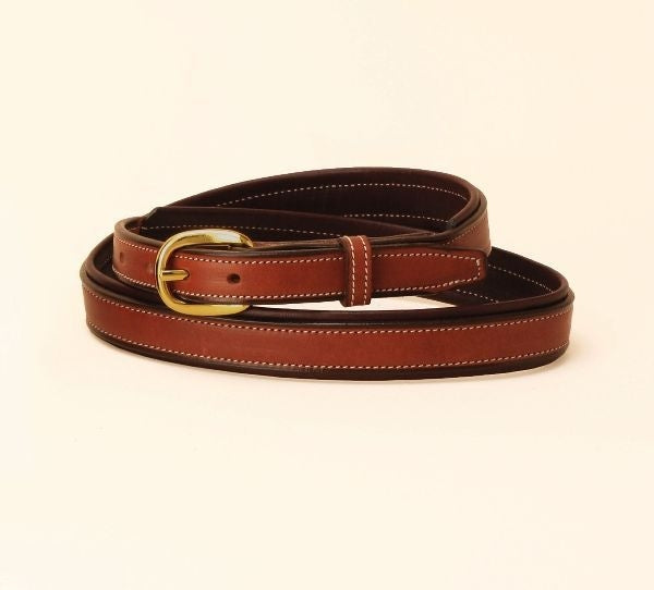 Tory 3/4In 2-Tone Padded Belt 24 Oakbark/Navy