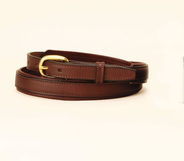 Tory 3/4In 2-Tone Padded Belt 24 Oakbark/Navy