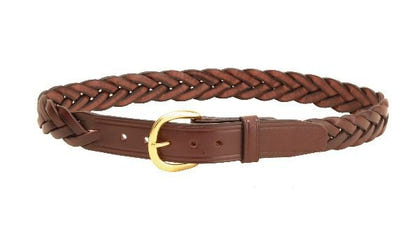 Tory Leather 1 1/4In Braided Leather Belt 28 Hav