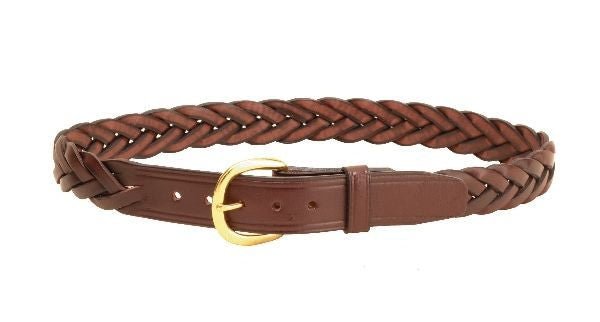 Tory Leather 1 1/4In Braided Leather Belt 28 Hav