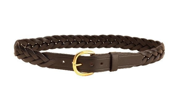 Tory Leather 1 1/4In Braided Leather Belt 28 Hav