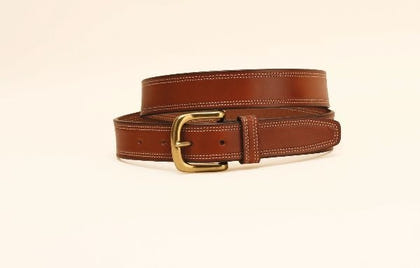 Tory 1 1/4In Harness Dbl Stitched Belt 32 Oak