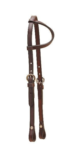 Tory Sliding Ear Pony Headstall Pony Black