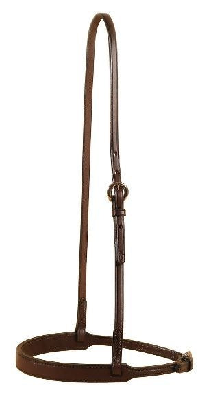 Tory Bridle Leather Caveson Arabian Blk/Gry
