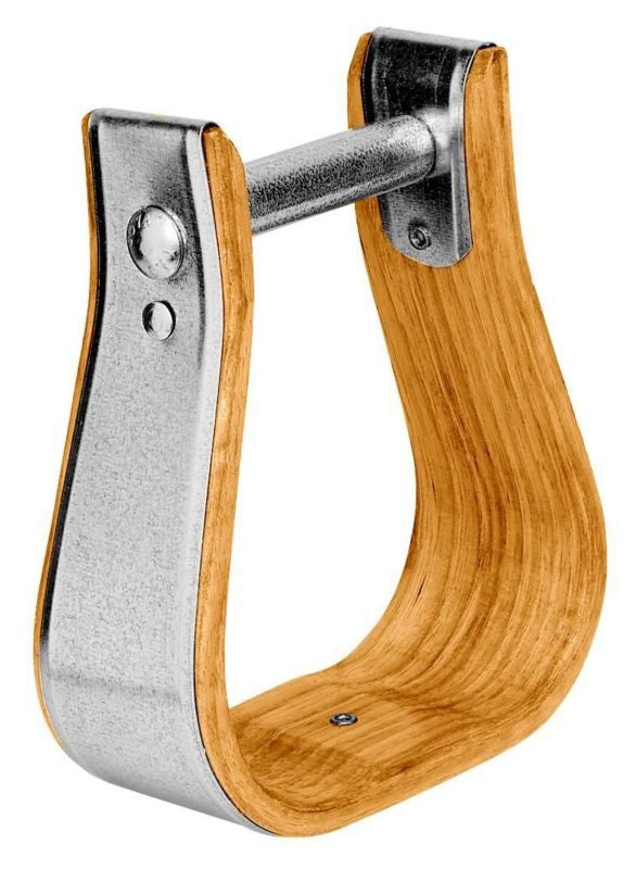 Weaver Wooden Visualia Stirrups 5.25 Width 3 Neck