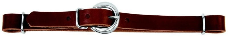Weaver Leather Straight Leather Curb Brown