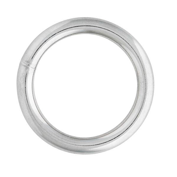 Weaver Leather 4 O Ring 1.25 5.7mm Nickel Plated