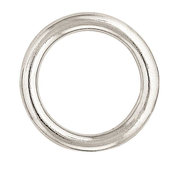 Weaver Leather 7 O Ring 4.5mm Nickel Plated