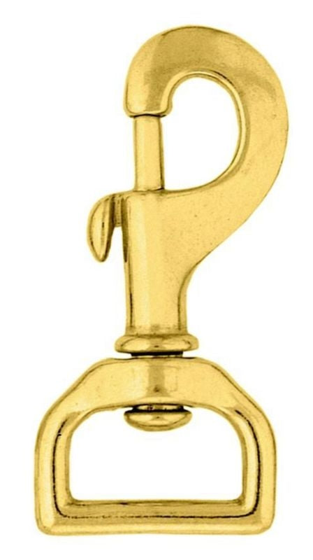 Weaver Leather 17 Snap Flat Swivel Brass