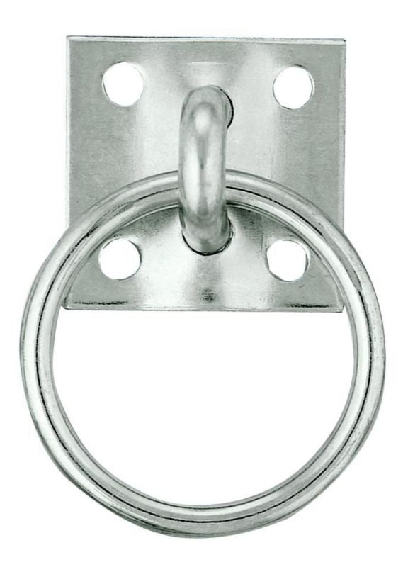 Weaver Leather Tie Ring Plate Zinc Plated