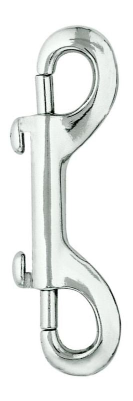Weaver Leather Double Snap 3.5 Nickel Plated