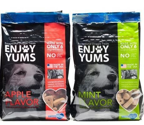 Enjoy Yums Dog Treats 1 lb. Apple