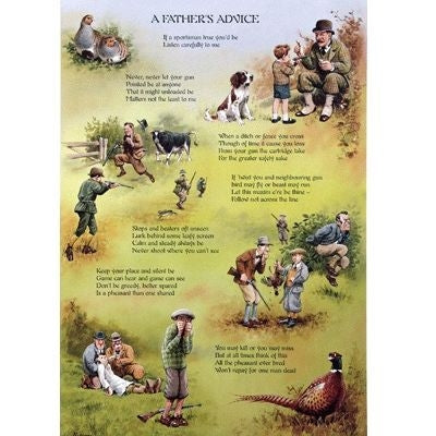 A Fathers Advice By Roger McPhail 9.75x14
