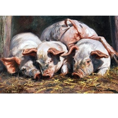 Bottoms Up By Mick Cawston 11x7.25