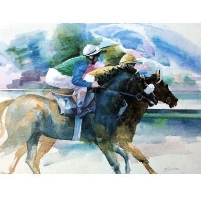 Final Burst By Dick Barton 18 1/8 x 13 5/8