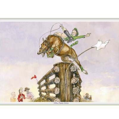 He Who Dares Grins Greeting Card - Pack of 6 6Pack