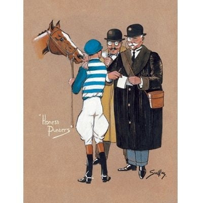 Honest Punters By Snaffles 8 x 11