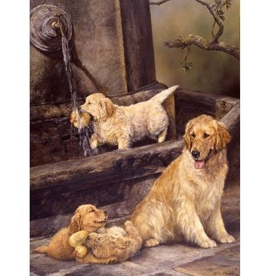 Learning the Trade By Natalia Brampton 18x23.75