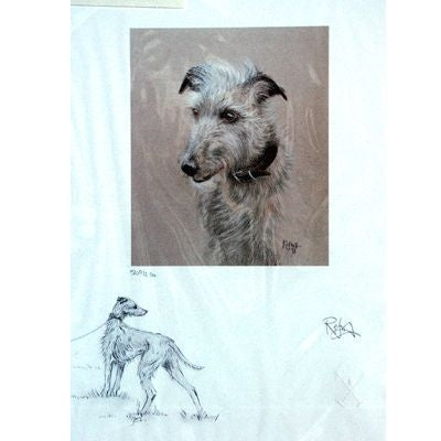 Lurcher By Refna Hamey 12x14