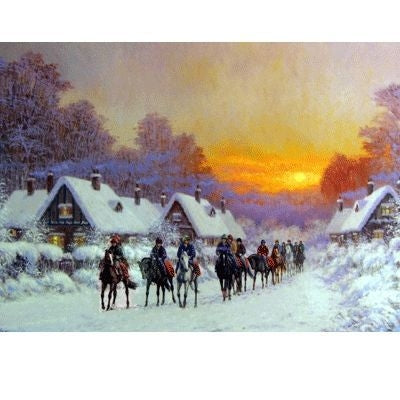 Morning Glow Christmas Cards - 10 pk 5 x 7