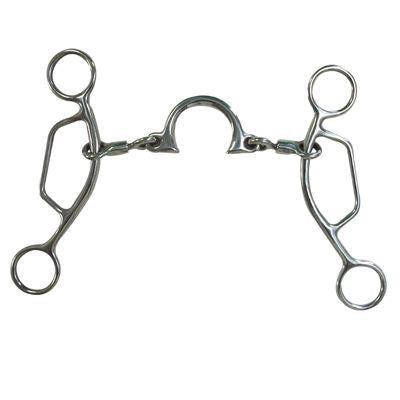 Robart Pinchless Quarter Moon Gag Bit 5