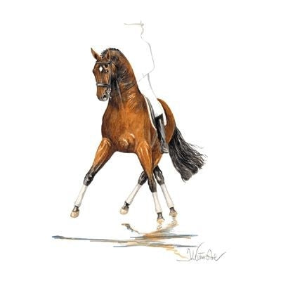 San Diego Dressage By Jan Kunster 19.75 x 27.5