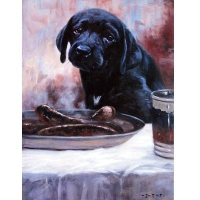 Sausage Dog By John Trickett 10.75 x 14
