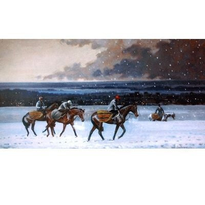 Winter on Warren Hill Horse Racing/ Neil Cawthorn