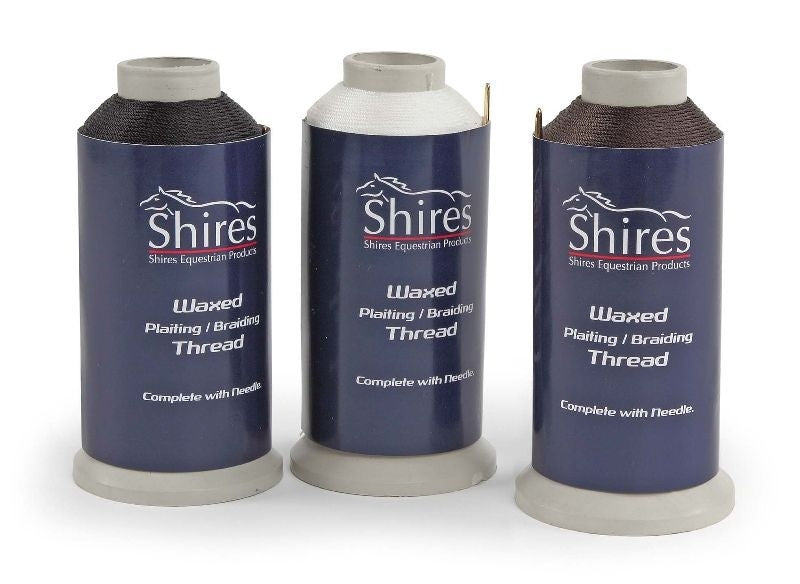 Shires Waxed Plaiting Thread Reel