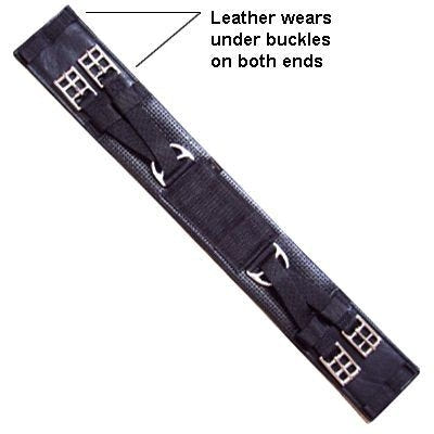 Legacy Black Fleece Dressage Girth