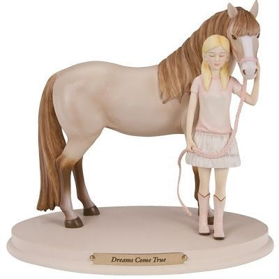 Horse Whispers Dreams Come True Figurine 6.25