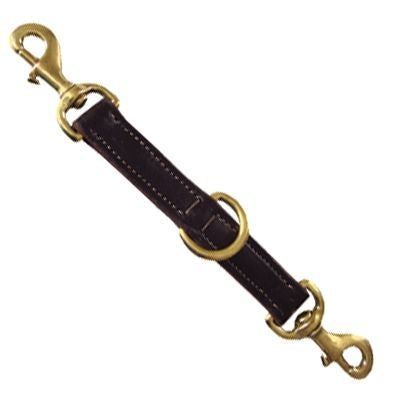 Leather Double Snap Lunging Chin Strap Strap
