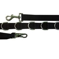 Nylon Side Rein /Elastic/Dees