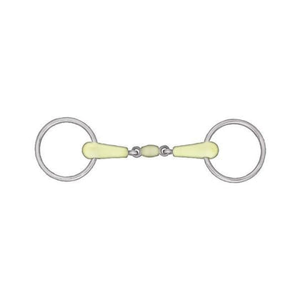 Horze Apple Flavor Peanut Link Snaffle Bit